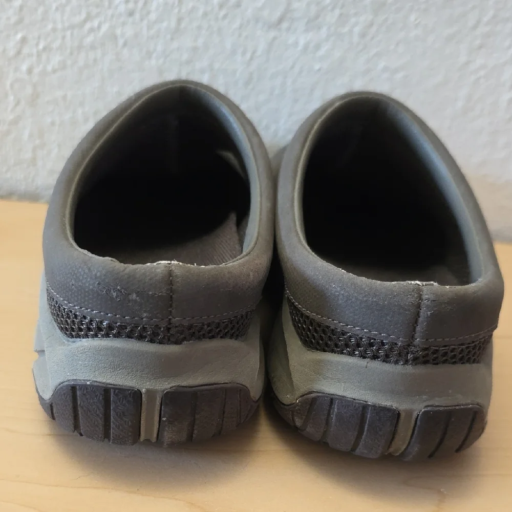 Merrell Encore Breeze Dark Earth Mesh Mules Sz 9 - Picture 3 of 12
